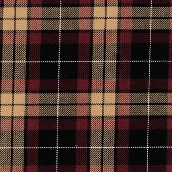 MacMillan Black Mini Tartan Kilt
