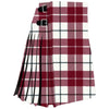 MacRae Conchra Cranberry Tartan Kilt