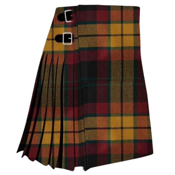 Macmillan Black Modern Tartan Kilt