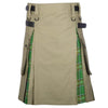 Men's Charm Khaki Hybrid Kilt