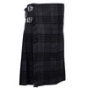 Men's Custom Scottish 8 Yard Traditional Kilt - Grey Watch Tartan