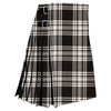 Menzies Black & White Modern Tartan Kilt