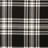 Menzies Black & White Modern Tartan Kilt