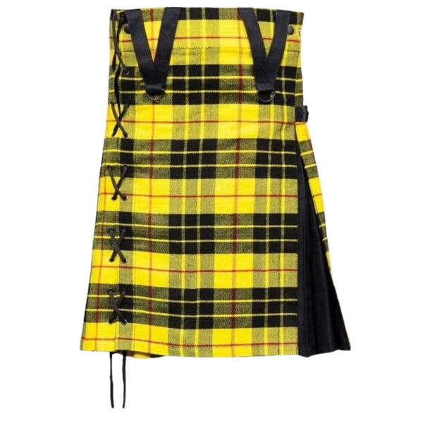 Modern Macleod of Lewis Box Pleated Hybrid Kilt
