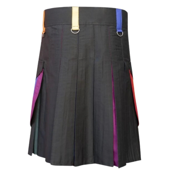 Modern Box Pleated Hybrid Kilt