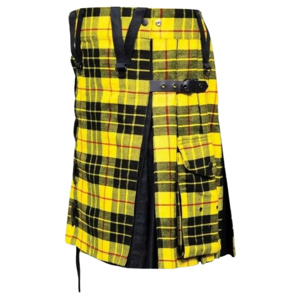Modern Macleod of Lewis Box Pleated Hybrid Kilt