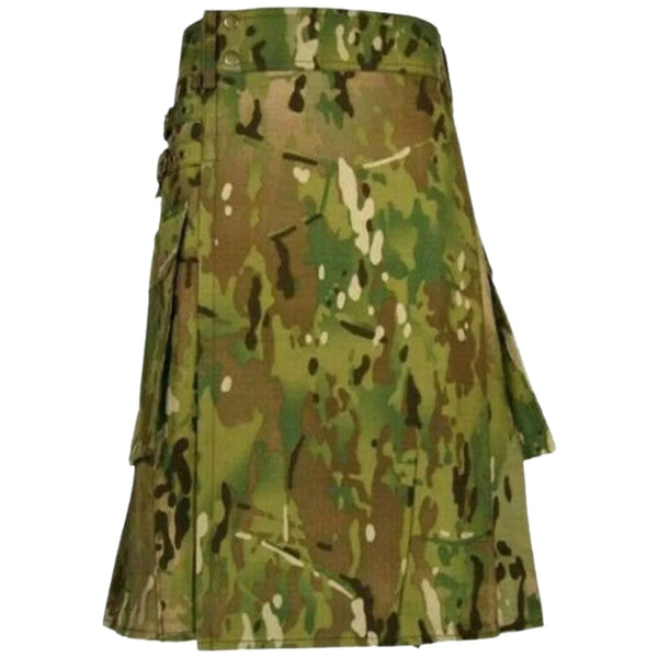 Multicam Tactical Utility Kilt For Men