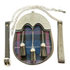 Pride of Scotland Tartan Sporran With Chain