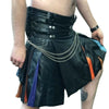 Rainbow Leather Kilt