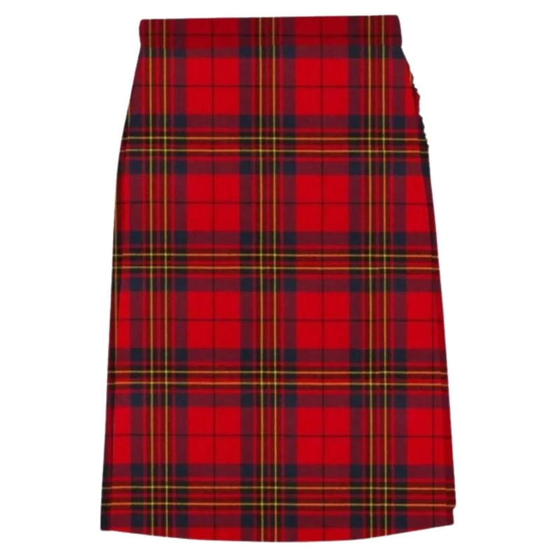 Red Leslie Women Tartan Kilt