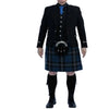 Robertson Red Modern Tartan Argyle Oufit