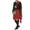 Royal Stewart Tartan Formal Prince Charlie Heavy Kilt Outfit