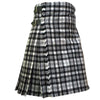 Scott Black And White Modern Tartan Kilt