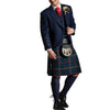 Scottish National Navy Blue Tweed Kilt Outfit