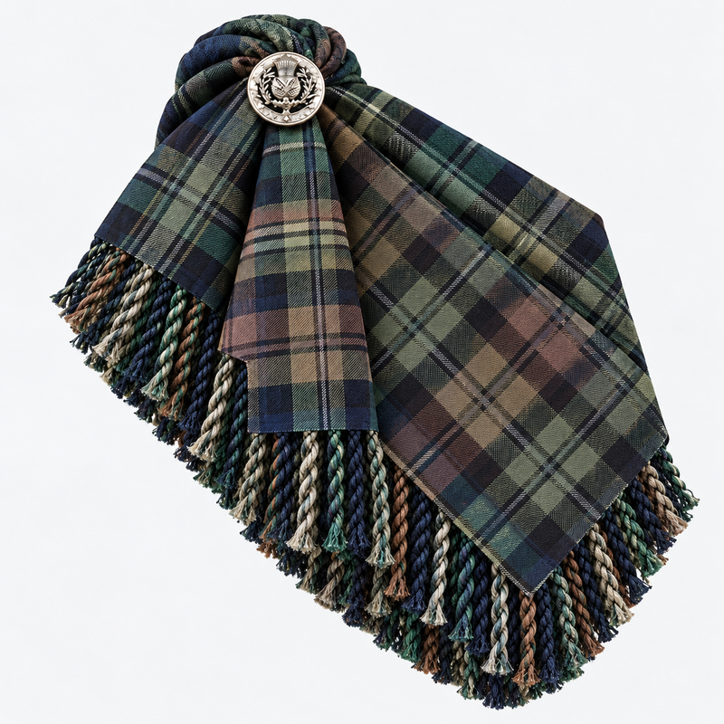 Black Watch Weathered Tartan Fly Plaid
