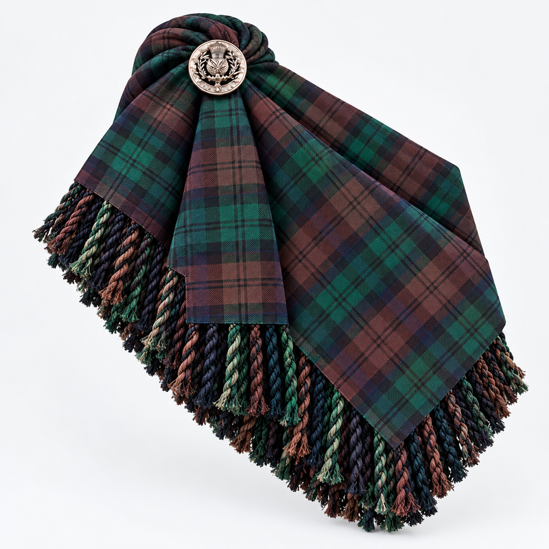 Brown Watch Tartan Fly Plaid