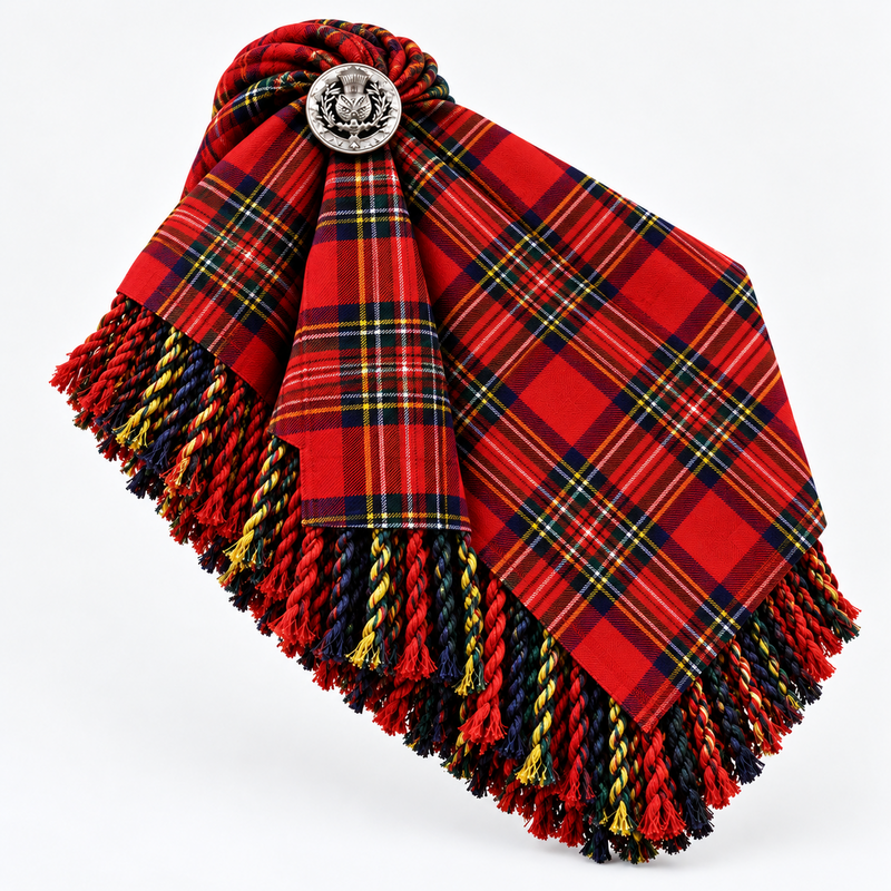 Royal Stewart Tartan Fly Plaid
