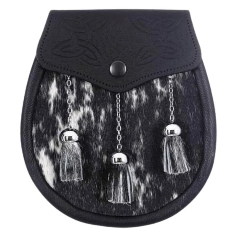 Semi Dress Mottled Calfskin Celtic Embossed Sporran
