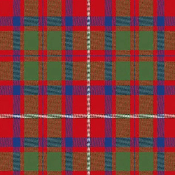 Shaw Red Modern Tartan Kilt