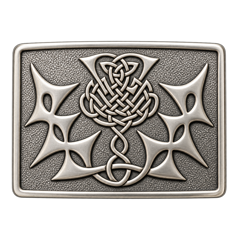 Silver Highland Kilt Buckle