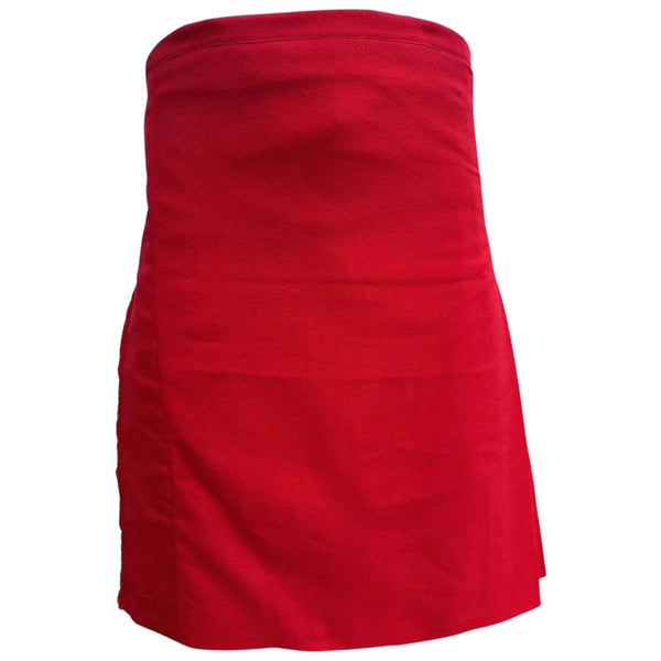 Solid Red Modern Tartan Kilt