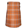Tennessee Volunteer Orange Tartan Kilt