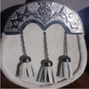 White Seal Skin 3 Tassels Full Dress Sporran