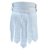 White Warrior Leather Kilt