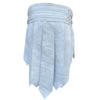 White Warrior Leather Kilt