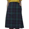 Women Black Watch Tartan Kilt