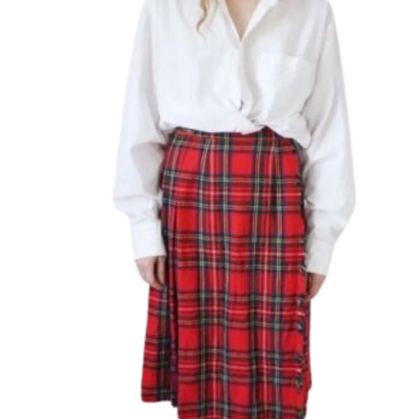 Women Royal Stewart Tartan Kilt