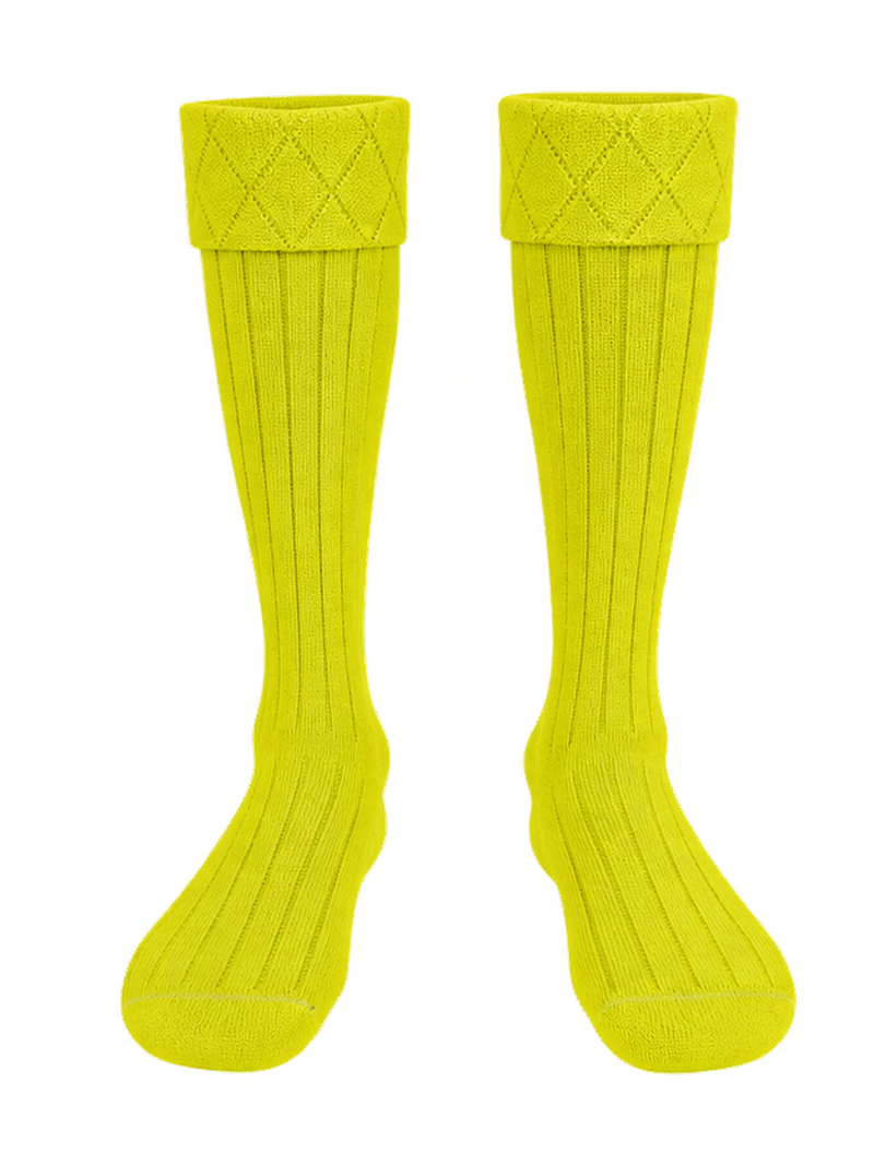 Yellow Kilt Hose