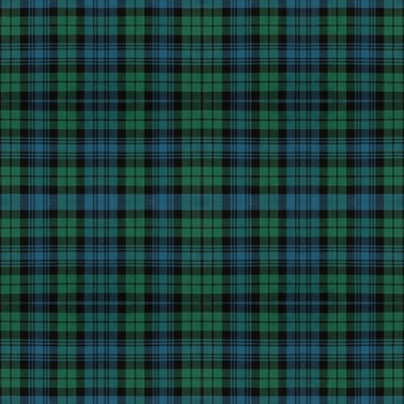 Black Watch Ancient tartan fabric