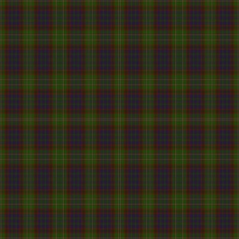 Cunningham Hunting Modern tartan fabric