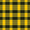 MacLeod Dress Modern tartan fabric