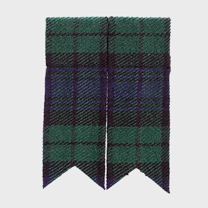 Black Watch Tartan Kilt Flashes