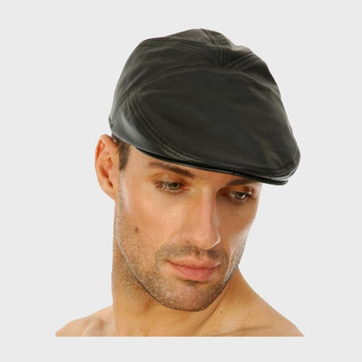Leather Cowhide Players Cap - view 3