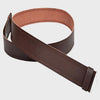 Leather Plain Brown Belt with Celtic Buckle