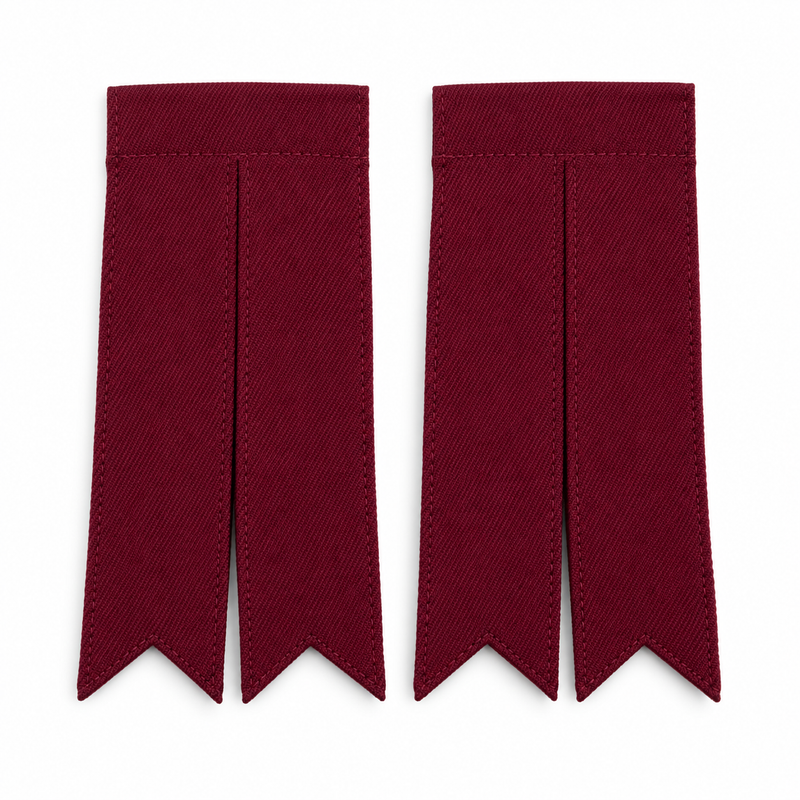 Maroon Kilt Flashes