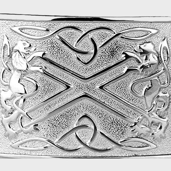 Silver Kilt Belt Buckle