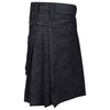 Active Men Denim Utility Kilt