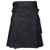Active Men Denim Utility Kilt