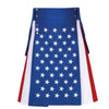 American Flag Hybrid Utility Kilt For Patriotic Men