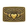 Antique Claddagh Kilt Buckle