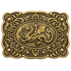 Antique Dragon Kilt Buckle