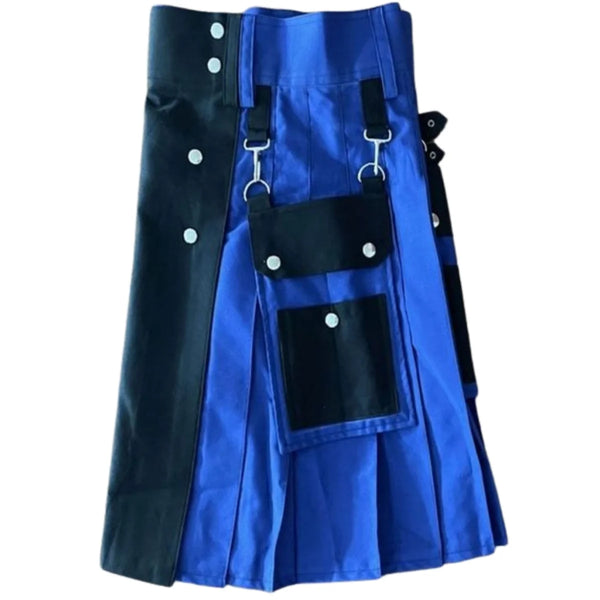Best Black & Blue Utility Kilt