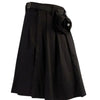 Black Pistol Kilt - Short Kilt Fabric