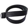 Black Celtic Leather Kilt Belt