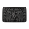 Black R-Saltire Kilt Buckle