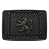Black Rampant Kilt Buckle